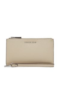Duży Portfel Damski MICHAEL Michael Kors. Kolor: beżowy