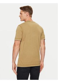 BOSS T-Shirt Tokks 50502173 Beżowy Regular Fit. Kolor: beżowy. Materiał: bawełna #5