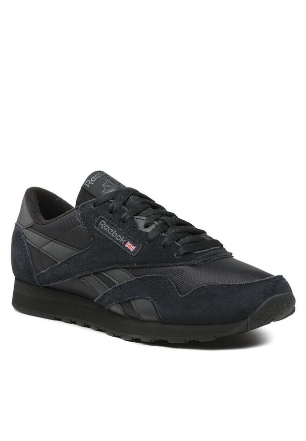 Buty Reebok Classic. Kolor: czarny. Materiał: nylon