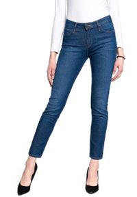 Lee - LEE ELLY DAMSKIE SPODNIE JEANSOWE DARK GARNER L305DJUV #8