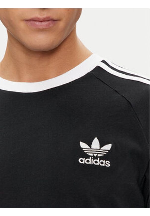 Adidas - adidas T-Shirt Adicolor Classics 3-Stripes T-Shirt IA4845 Czarny Slim Fit. Kolor: czarny. Materiał: bawełna