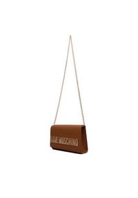 Love Moschino - LOVE MOSCHINO Torebka JC4121PP0NKD020A Brązowy. Kolor: brązowy. Materiał: skórzane #3