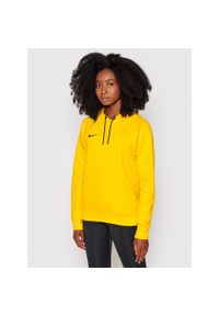 Bluza sportowa damska Nike Wmns Park 20 Fleece. Typ kołnierza: kaptur. Kolor: żółty, wielokolorowy, czarny