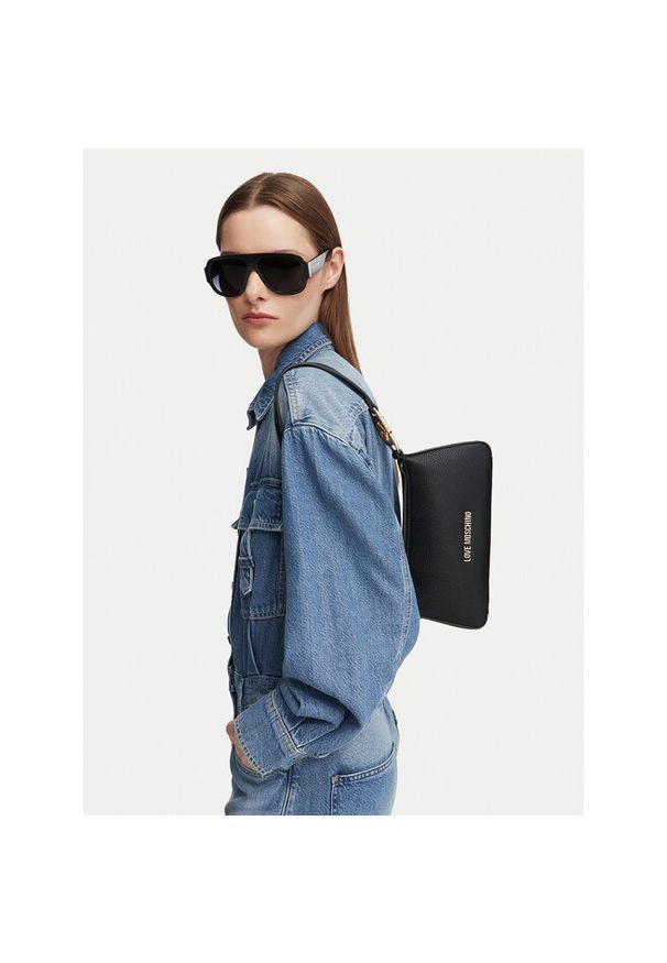 Love Moschino - Torebka LOVE MOSCHINO. Kolor: czarny