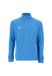 TECNIFIBRE - Kurtka z dresu Tecnifibre Team. Kolor: niebieski. Materiał: dresówka. Sport: tenis #1