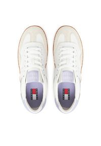 Tommy Jeans Sneakersy The Greenwich Flatform EN0EN02807 Écru. Materiał: skóra #5