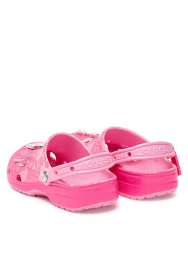 Crocs Klapki Barbie Classic Clog 211405 Różowy. Kolor: różowy