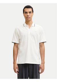 Jack & Jones Polo Blualves 12274681 Écru Regular Fit. Typ kołnierza: polo. Materiał: bawełna #1