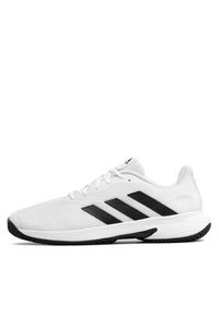 Adidas - adidas Buty CourtJam Control M GW2984 Biały. Kolor: biały. Materiał: materiał #2