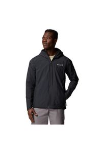 columbia - Kurtka przeciwwiatrowa męska Columbia Loop Trail II Windbreaker. Kolor: czarny