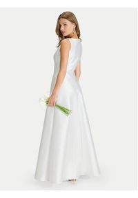 Swing Sukienka wieczorowa 5AJ16000 Biały Regular Fit. Kolor: biały. Materiał: syntetyk. Styl: wizytowy #5