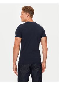 Emporio Armani Underwear T-Shirt 111035 4F516 00135 Granatowy Slim Fit. Kolor: niebieski. Materiał: bawełna #3