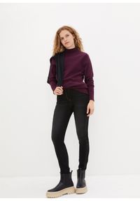 bonprix - Bluza dresowa. Kolor: czarny. Materiał: dresówka, poliester #3