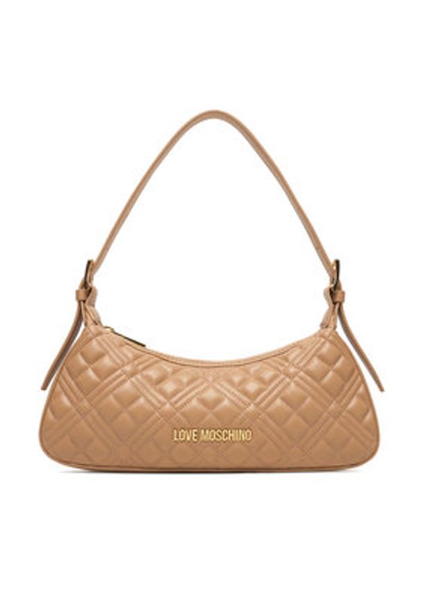 Love Moschino - LOVE MOSCHINO Torebka JC4142PP0NLA0104 Beżowy. Kolor: beżowy. Materiał: skórzane