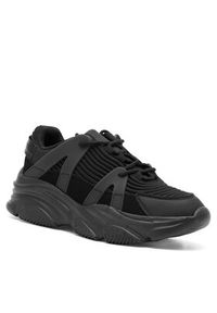 DeeZee Sneakersy FAY WAG1250009A Czarny. Kolor: czarny. Materiał: materiał #6