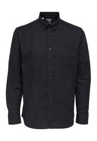 Selected Homme Koszula Rick 16077359 Czarny Regular Fit. Kolor: czarny. Materiał: bawełna #4