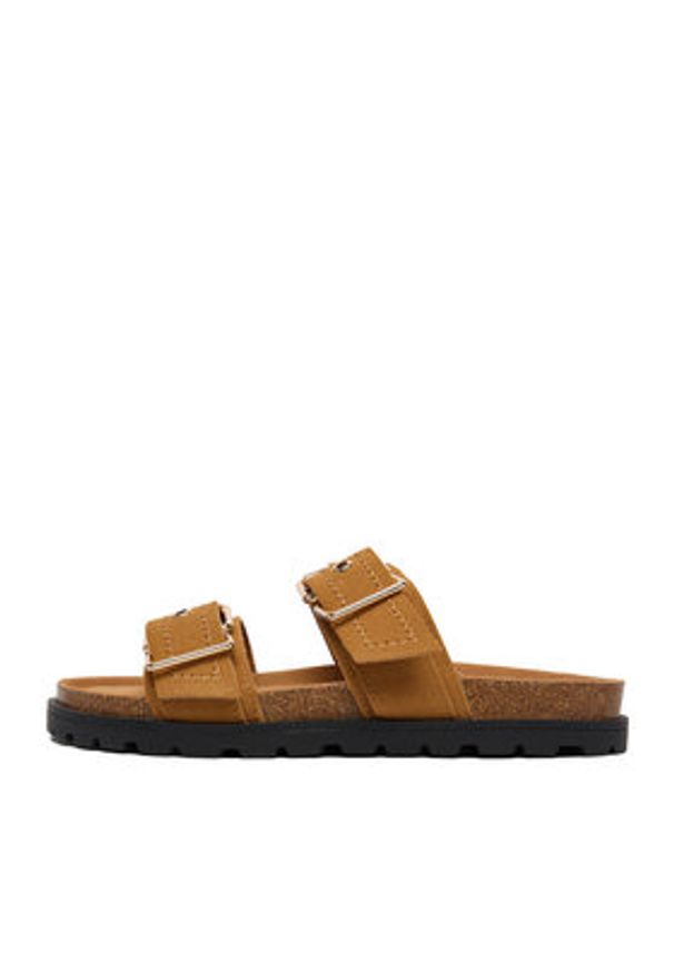 DeeZee Klapki CEO-HSCB25230318-2 Brązowy. Kolor: brązowy. Materiał: materiał