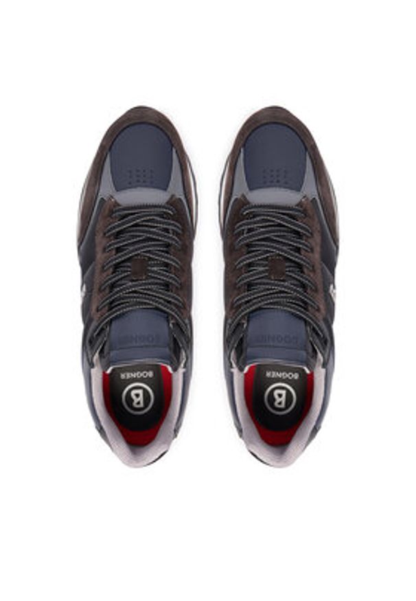 Bogner Sneakersy Newport 10 B 12540515 Czarny. Kolor: czarny. Materiał: skóra