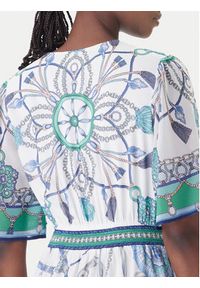 Hale bob - Hale Bob Sukienka letnia with silk Neve 61SG674A Kolorowy Regular Fit. Materiał: wiskoza. Wzór: kolorowy. Sezon: lato #2