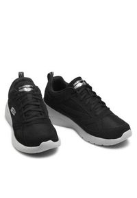 skechers - Skechers Sneakersy Dynamight 2.0 58363/BLK Czarny. Kolor: czarny. Materiał: materiał #9
