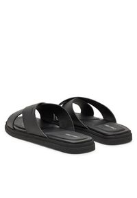 Calvin Klein Klapki Criss Cross Sandal HM0HM01737 Czarny. Kolor: czarny. Materiał: skóra #5