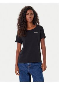 Mustang T-Shirt Alma 1016748 Czarny Regular Fit. Kolor: czarny. Materiał: bawełna
