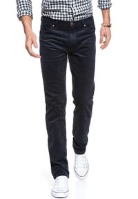 Wrangler - WRANGLER SPODNIE MĘSKIE 11MWZ NAVY W1MZA2114 112127698 #3