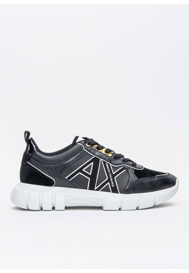 Sneakersy damskie Armani Exchange (XDX073 XV386 K001). Kolor: czarny