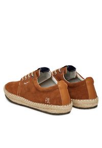 Pepe Jeans Espadryle Tourist West PMS10336 Brązowy. Kolor: brązowy. Materiał: zamsz, skóra #3