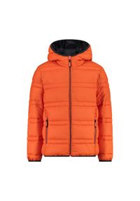 Kurtka dziecięca z kapturem CMP. Typ kołnierza: kaptur. Kolor: żółty, wielokolorowy, pomarańczowy. Sezon: zima #1