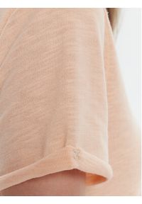 Roxy T-Shirt ERJZT05731-MEF0 Pomarańczowy Regular Fit. Kolor: pomarańczowy. Materiał: bawełna #3