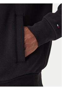 TOMMY HILFIGER - Tommy Hilfiger Bluza Arch Stand MW0MW41425 Czarny Regular Fit. Kolor: czarny. Materiał: bawełna #5