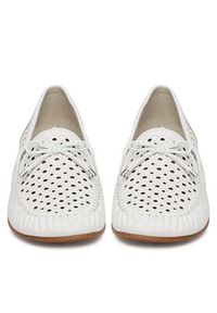 Rieker Mokasyny L6352-80 Biały. Kolor: biały. Materiał: skóra #5