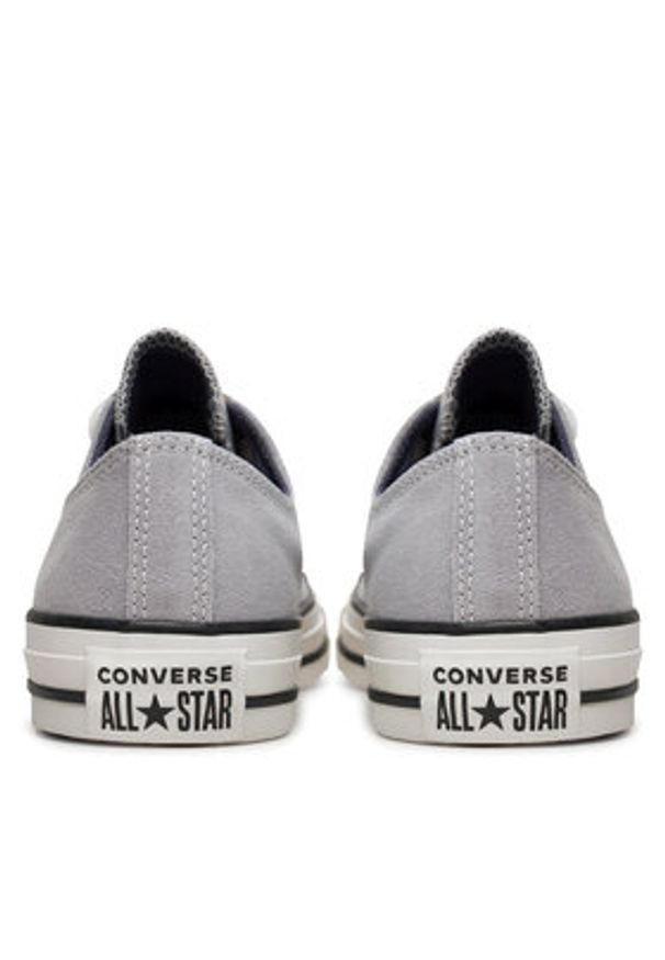 Converse Trampki Chuck Taylor All Star Suede A10417C Fioletowy. Kolor: fioletowy. Materiał: skóra, zamsz