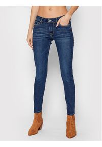 Pepe Jeans Jeansy Soho PL204174 Granatowy Skinny Fit. Kolor: niebieski