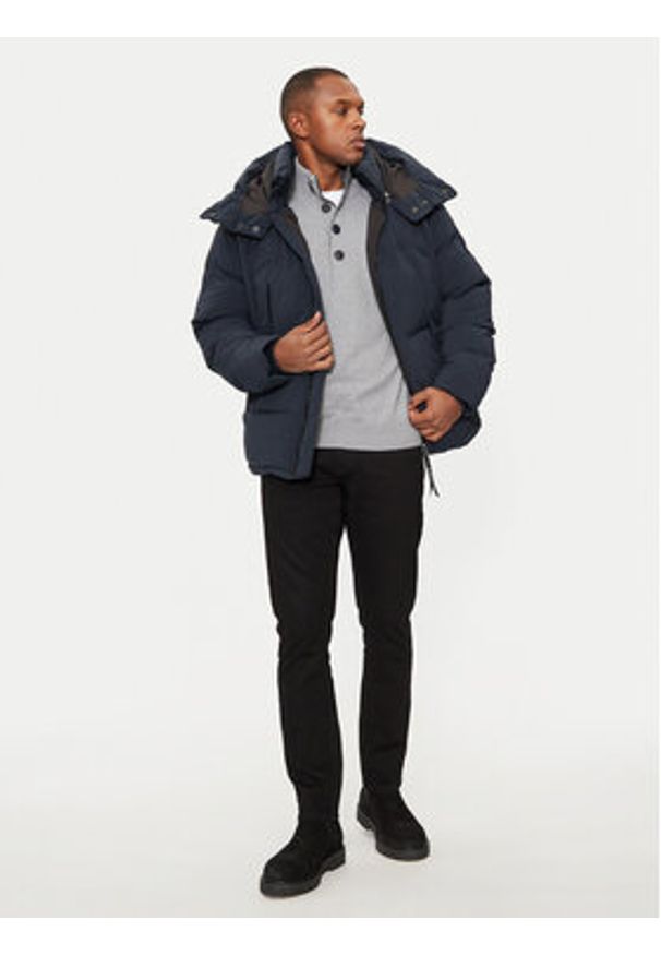G-Star RAW - G-Star Raw Kurtka zimowa G- Whistler D25345-D518 Granatowy Regular Fit. Kolor: niebieski. Materiał: syntetyk. Sezon: zima