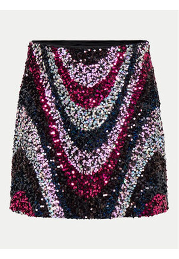 only - ONLY Spódnica mini Sofie 15308506 Kolorowy Slim Fit. Materiał: syntetyk. Wzór: kolorowy