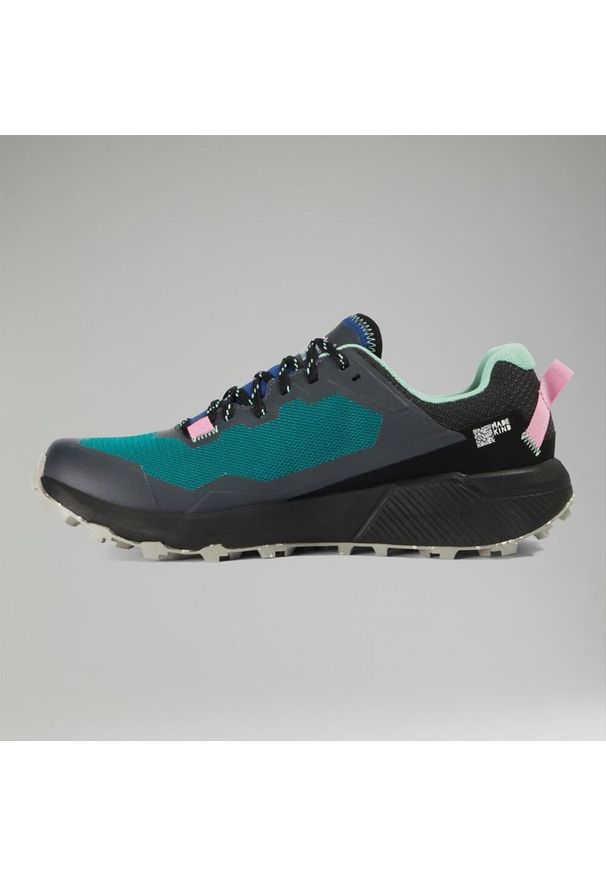 Buty outdoor damskie Berghaus Revolute Active Shoe. Kolor: zielony, niebieski, wielokolorowy. Sport: outdoor