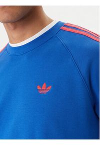 Adidas - adidas Bluza 3-Stripes KE2426 Niebieski Regular Fit. Kolor: niebieski. Materiał: bawełna #2