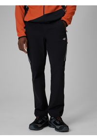 4f - 4F Spodnie trekkingowe szybkoschnące męskie - czarne 3XL. Kolor: czarny. Materiał: tkanina, materiał. Długość: długie. Sport: turystyka piesza #2