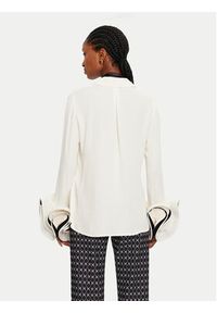 Elisabetta Franchi Koszula CAT-96-47E3 Écru Regular Fit. Materiał: wiskoza #3