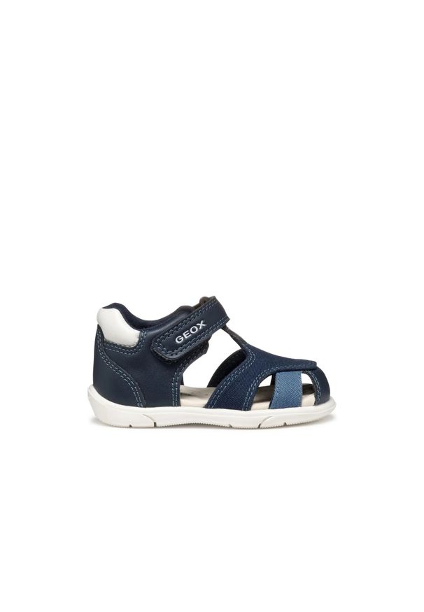 Converse - Sandały dla chłopca Geox Zapito C. Kolor: biały, niebieski, wielokolorowy. Sezon: lato