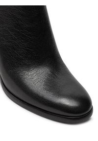 Tory Burch Botki T Lock 158808 Czarny. Kolor: czarny. Materiał: skóra #3