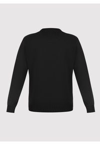 Pako Lorente - PAKO LORENTE - Czarny bawełniany sweter v-neck. Okazja: na co dzień. Kolor: fioletowy, niebieski, czarny. Materiał: bawełna. Sezon: jesień. Styl: casual #8