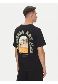 Jack & Jones - Jack&Jones T-Shirt Almeria 12276785 Czarny Relaxed Fit. Kolor: czarny. Materiał: bawełna #5