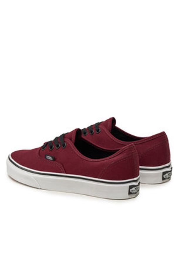 Vans Tenisówki Authentic VN000QER5U8 Bordowy. Kolor: czerwony. Materiał: materiał