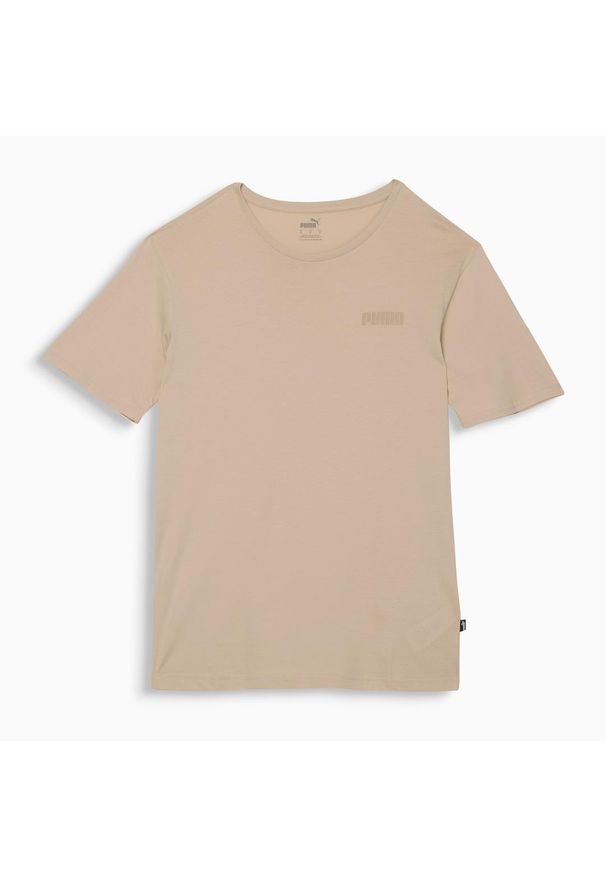 Puma Koszulka Ess Small Logo Boyfriend 68333088. Kolor: beżowy
