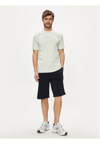 Guess Szorty materiałowe Clovis M4GD10 KBK32 Granatowy Loose Fit. Kolor: niebieski. Materiał: bawełna, syntetyk