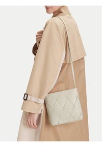 Calvin Klein Torebka Ck Woven Square Crossbody K60K612991 Biały. Kolor: biały. Materiał: skórzane #1