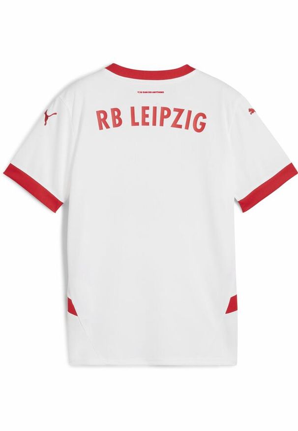 Puma - Młodzieżowa koszulka domowa RB Leipzig 24/25 PUMA White For All Time Red. Kolor: biały, czerwony, wielokolorowy